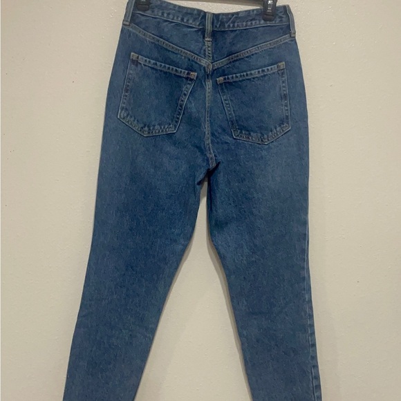 NWT Old Navy High Rise Blue Patchwork Jeans - Picture 11 of 11